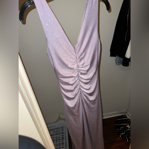 Lavender Sparkly Night Gown from La Chateau - Small - Picture 4 of 4